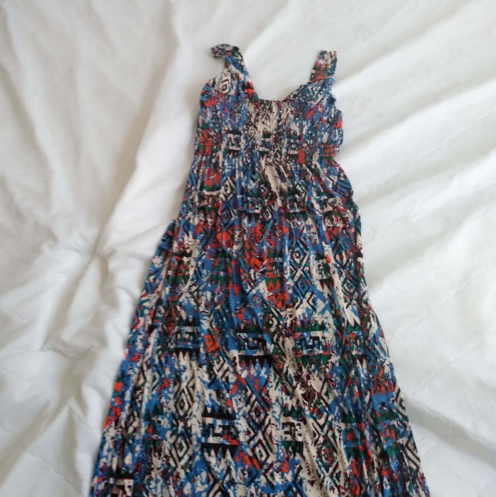 Multi color sun dress